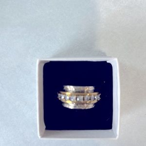 Ring-Size 9.  New, in box, never worn.  Bought from Ideal Jewelry!